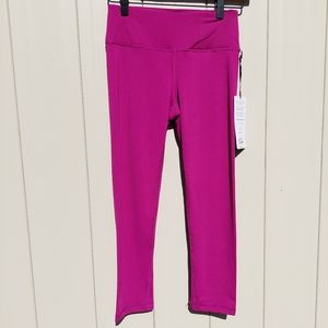 90 Degree by Reflex Yoga Capri SZ Small Magenta Haze NWT